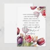 Genesis 28:14 Inspirerend Kaart voor mama (Voorkant / Achterkant)