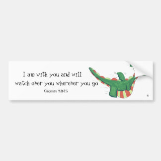 Genesis 28:15 Schattigee Zonzo Car Bumpersticker