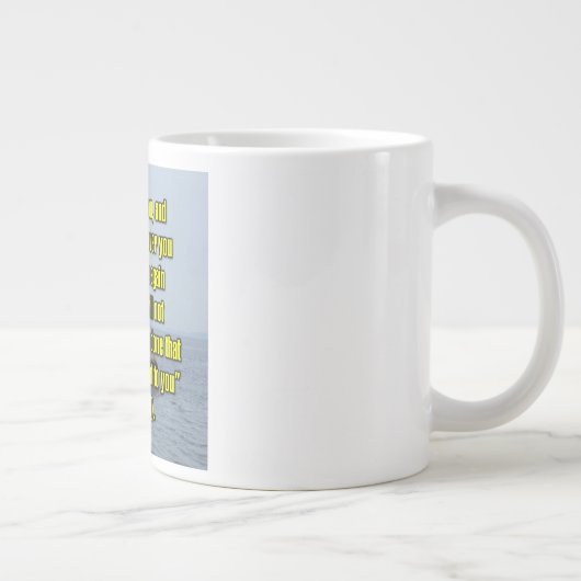 Genesis 28:15 WEBU Mug Extra Grote Beker (Rechts)