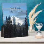 Genesis 28:16 De Heer is hier toch zeker. Fotoplaat (Zijkant)