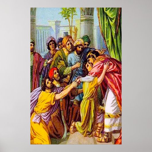 Genesis 45 Joseph vertelt wie hij is Poster (Voorkant)
