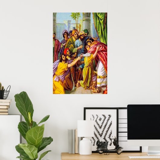 Genesis 45 Joseph vertelt wie hij is Poster (Thuiskantoor)