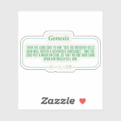 Genesis 4:15 sticker (Vel)