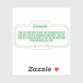 Genesis 4:15 sticker
