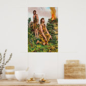 Genesis 4 Kain en Abel poster (Keuken)