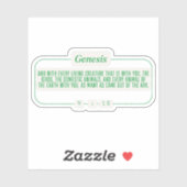 Genesis 9:10 sticker (Vel)