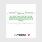 Genesis 9:16 sticker (Vel)