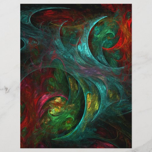 Genesis Abstracte Art Flyer (Voorkant)