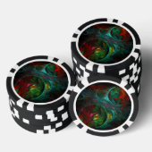 Genesis Abstracte kunst Poker Chips (Opstapeling)