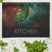 Genesis Art Abstrait Serviette de cuisine (Plié)
