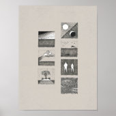 Genesis Art, Days of Creation, In the beginning, Poster (Voorkant)