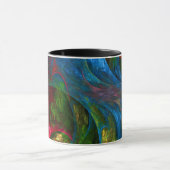 Genesis Bleu Mug café Abstrait (Centre)