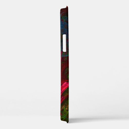 Genesis Blue Abstracte Art Case-Mate iPhone Case (Achterkant / Rechts)