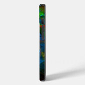 Genesis Blue Abstracte Art Case-Mate iPhone Case (Achterkant / Links)