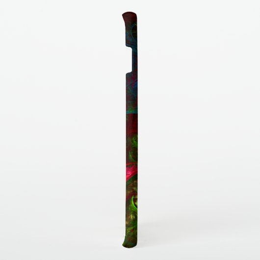 Genesis Blue Abstracte Art Matte Samsung Galaxy Hoesje (Rechterkant)