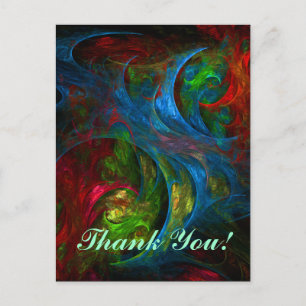 Genesis Blue Hartelijk dank Briefkaart