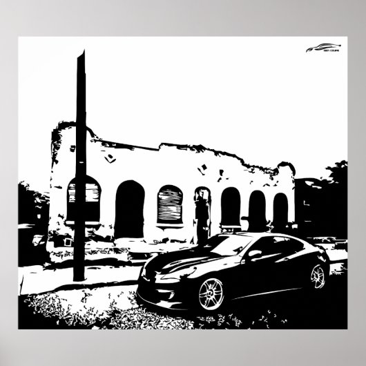 Genesis Coupe Rolshot Poster (Voorkant)