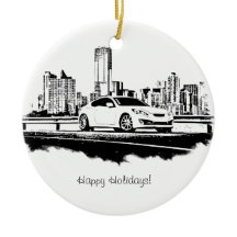 Genesis Coupe Side Shot Black Brusking