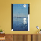 Genesis Dag 2: Digitaal schilderen in Waters 2014 Canvas Afdruk (Insitu (Woonkamer))