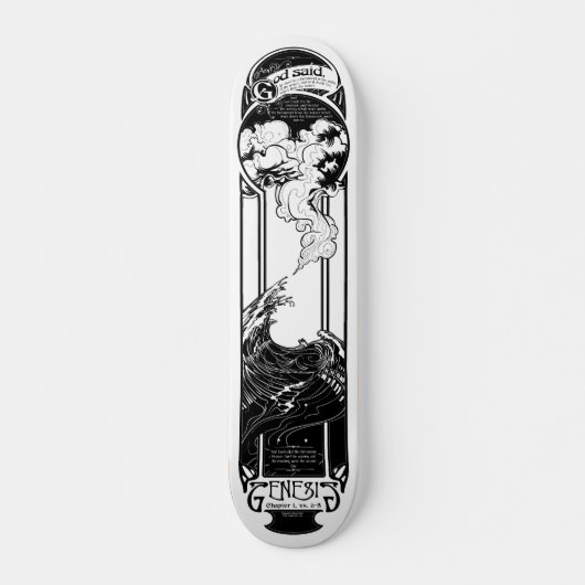 Genesis: Dag 2 Schaats Dek Skateboard (Voorkant)