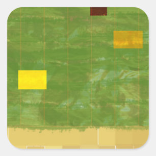 Genesis Dag 3: Vegetatie 2014 Vierkante Sticker