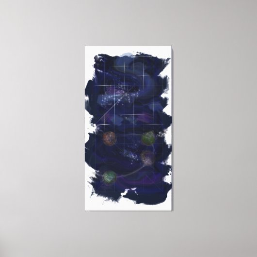 Genesis Dag 4: Stars 2014 Canvas Afdruk (Voorkant)