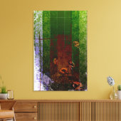 Genesis Dag 6: Man 2014 Canvas Afdruk (Insitu (Woonkamer))