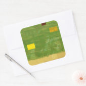 Genesis Day 3: Vegetation 2014 Vierkante Sticker (Envelop)