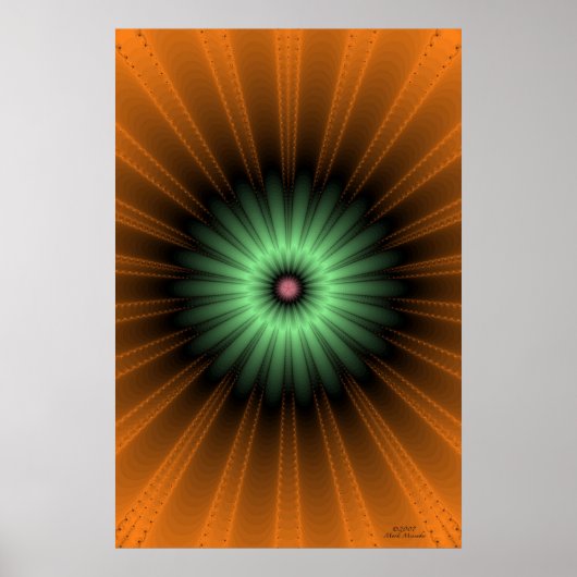 Genesis Fractal Poster (Voorkant)