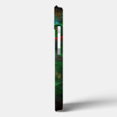 Genesis Green Abstract Art Case-Mate iPhone Case (Achterkant / Links)