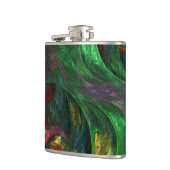 Genesis Green Abstract Art Heupfles (Links)