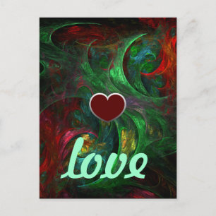 Genesis Green Love Briefkaart