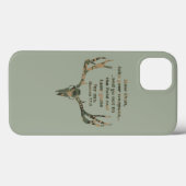 Genesis Hunting Quote iPhone case (Achterkant (horizontaal))