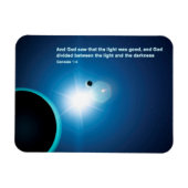 Genesis - licht en donkerheid magneet (Horizontaal)