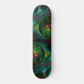 Genesis Nova Abstract Kunstskateboard Skateboard (Voorkant)