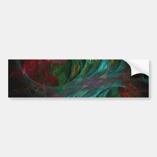 Genesis Nova Abstracte Art Bumpersticker