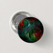 Genesis Nova Abstracte Art Button (ronde) (Voorkant /achterkant)
