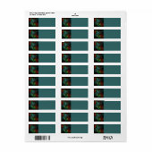 Genesis Nova Abstracte Art Etiket (Full Sheet)