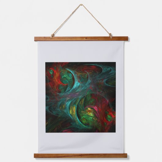 Genesis Nova Abstracte Art Hangend Wandkleed (Voorkant)