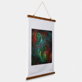 Genesis Nova Abstracte Art Hangend Wandkleed (Gebogen)