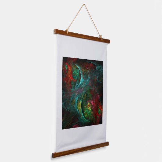 Genesis Nova Abstracte Art Hangend Wandkleed (Gebogen)