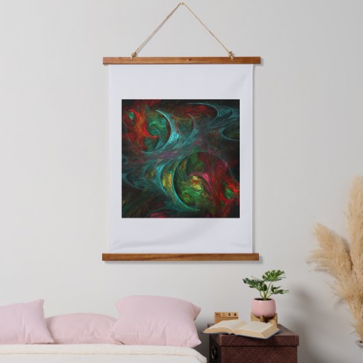 Genesis Nova Abstracte Art Hangend Wandkleed (Slaapkamer)
