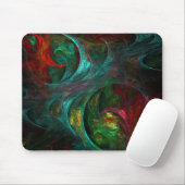 Genesis Nova Abstracte Art Mousepad Muismat (Met muis)