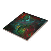 Genesis Nova Abstracte Art Tile Tegeltje (Zijkant)