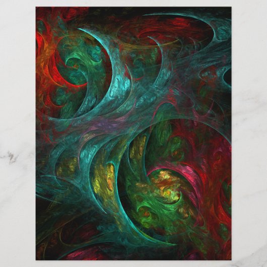 Genesis Nova Abstracte Kunst Flyer (Voorkant)