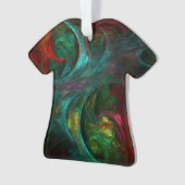 Genesis Nova Abstrait Art Acrylique Chemise (devant)