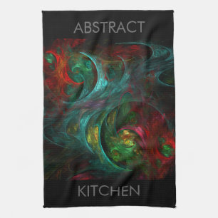 Genesis Nova Art Abstrait Serviette de cuisine
