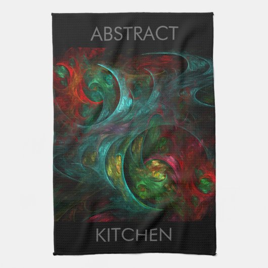 Genesis Nova Art Abstrait Serviette de cuisine (Vertical)