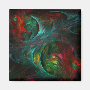 Genesis Nova Magnet Carré d'art Abstrait
