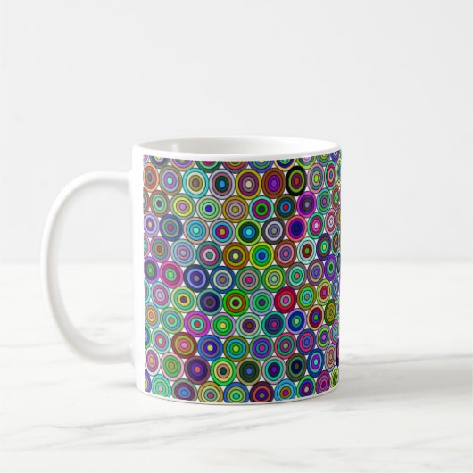 Geneste Cirkels 11oz Mok (Links)